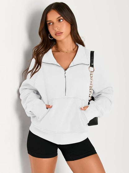 Half Zip Sweatshirts
